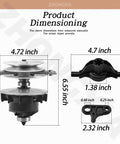 Transmission Variation Kit GT79362 MIA12755 And Primary Pulley Kit GT79398 MIA13031 dimensions for John Deere lawn tractors.