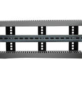 4U Rackmount DIN Rail Panel For 19 Inch Racks Heavy Duty 14 Gauge Steel Fits 2 Post 4 Post Cabinets Includes 17 Inch Wide DIN Rail