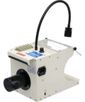 On The Bench Filter Hood With Light And 3 Filters For Jewelry And Dental Labs, 115V North American Plug, shown in side view