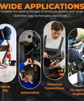 Rock Solid 200 Pcs Motorcycle Sump Plug Kit Multi Size Copper Washers Seals Spacers M5 M6 M8 M10 M12 M14 Bolts Perfect For Riders Seeking Leak Proof Reliability Heat Resistant Performance For Hot Engines On Rides Anytime Anywhere Guaranteed Quality. Wide applications for home DIY, automotive, electrical, and marine use