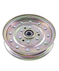 Fresh Drive Pulley 1338456C1 that fits Case Combine models, metallic design with holes, ideal for machinery power flow.