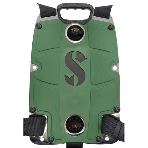 Back Plate Pad Color Kit For S Tek Pro System And S Tek Harness In Army Green Molded Monprene Pad With All Mounting Hardware
