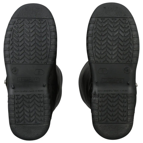 Heavy Duty Concrete Overboot Covers Waterproof Pvc Work Boot Shields showing slip resistant sole detail for wet conditions.