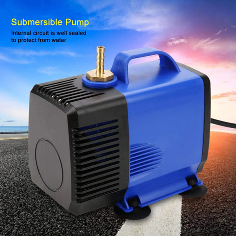 Submersible Water Pump For Engraving Machine 80W 3.5m Lift CN Plug 220V Built Tough ABS Housing Waterproof Design