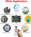 Wide application of Forward Reverse Remote Control Switch For DC Motors 7V To 48V 10A With 328 Ft Remote Range in various devices