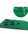 Putting Mat Golf Set With Two Adjustable Putters Six Golf Balls Twelve Hole Covers for indoor and outdoor practice
