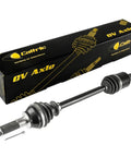 Beefed Up Rear Left Complete CV Joint Axle For Polaris Ranger 2x4 4x4 6x6 700 2008 2009 2010 2017 Direct Fit Replacement OEM Numbers 1332502 1332575 1332647 1332721 1332876 2203741 2204857, boxed axle