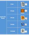 Applicable model chart for 915MHz Outdoor Humidity Sensor Add-On For Indoor Outdoor Thermometer Systems, Waterproof Transmitter TP60 TP62B TP65B TP63B TP200B