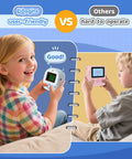Kids Camera Instant Print 1080P Video 2.4 Inch Screen Selfie Digital Camera For Ages 3 To 12 Instant Black And White Photos Plus Color Save On SD Card Blue Gift For Boys And Girls used by children in a comparison image