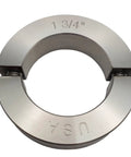 Dang Tough Two Piece Shaft Collars With 1.75 Inch Bore Diameter Premium 303 Stainless Steel, split collar detail.