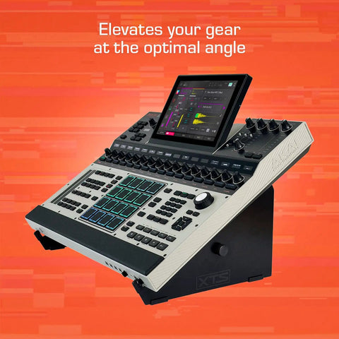 XTS Desktop Stand For Studio Gear Extendable From 11.8 To 20.8 Inches Perfect For Your Mixer DJ Controller Keyboard Eurorack