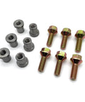 Straight Up Bulletproof Weld In Replacement Nuts Coupled With Grade Eight Zinc Plated Skid Plate Bolts for Jeep Wrangler YJ TJ.