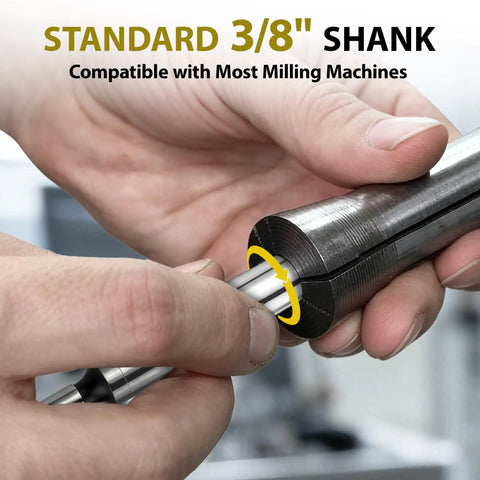 Precision Edge Finder For Metalworking Single End Design Ultra Accurate Pro Grade Edge Detection To Five Ten Thousandths Of An Inch 3/8 shank