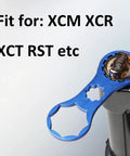 Blue Fork Cap Wrench Tool Set For Suntour XCM XCR XCT RST Suspension Forks MTB Front Fork Spanner For Quick Removal