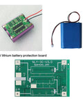 Straight Up Badass 3S 40A Protection Board For 12V Lithium Battery Packs featuring circuit board and battery for balance charging.