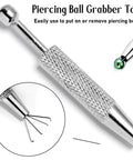 Piercing Ball Grabber Tool from Piercing Ball Grabber Kit For Nose Ears Cartilage And Navel Threadless And Threaded Tapers 14G To 20G