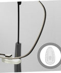Close-up of glasses with Silicone Nose Pads For Glasses Repair Kit With Soft Nose Pads, Screws, and Mini Screwdriver for Quick Eyewear Fixes.