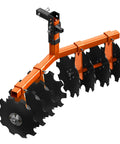 Tow Behind 32 Inch Disc Plow Harrow Attachment For ATV UTV And Garden Tractors Fits 2 Inch Receiver Hitch Adjustable Height