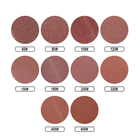 Huge 12 Inch 300MM Hook And Loop Sanding Discs With Premium Aluminum Oxide, various grit sizes for drywall preparation.
