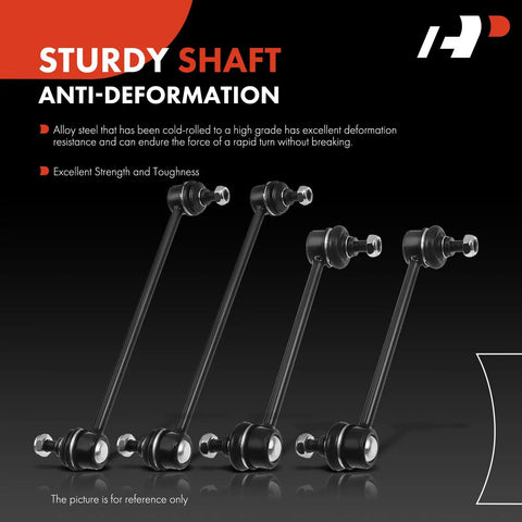 Set Of 4 Front And Rear Sway Bar Links Kit Stabilizer Links For Toyota Camry 1997 2001 Avalon 1997 2004 Solara 1999 2003