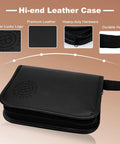 High-end leather case from Must Have All In One Golf Accessories Set With Leather Case For Men And Women Including Tees Balls Divot Tool