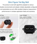LiDAR Range Finder Sensor Module For Drones And Robots, Single Point Micro Ranging 0.2 To 8m Using TOF Tech, front view