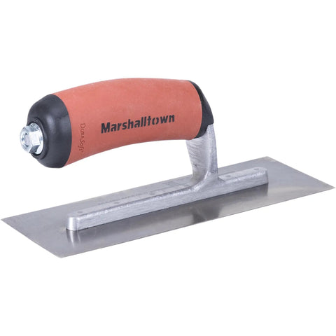 Mini Trowel For Finishing Concrete 8 Inch By 3 Inch Carbon Steel Blade With Lightweight Aluminum Xtralite Mounting For Precise Control