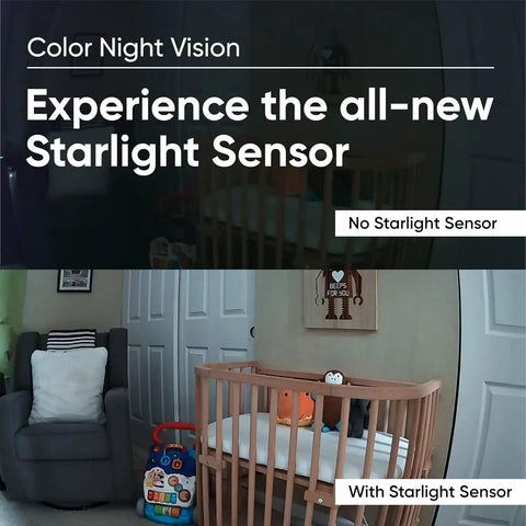 Color Night Vision Security Camera With Full Color Night Footage In Darkness Up To 25x Darker Than Ordinary Cameras demonstration