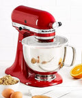 Spill Proof Bowl Covers For 4.5 To 5 Qt Tilt Head Stand Mixers With Splash Guard And Extra Pouring Window Dishwasher Lid