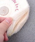 Close-up of soft texture on Two Pack 6 Inch White Cloth Polishing Wheels For Jewelry And Metal Buffing, Heavy Duty Buffing Wheels.