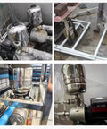Legit Workhorse 304 Stainless Steel Pressure Tank With Vertical 24 Liter Design for Reverse Osmosis Systems in various installations.