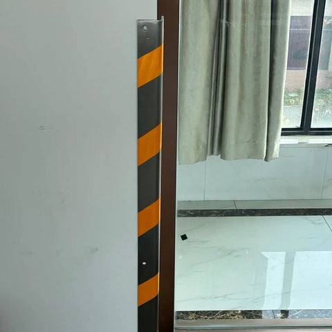 Bulletproof Stainless Steel Wall Corner Guard With Pre Drilled Mounting Base For Parking Garage And Industrial Frame Guard Doors Against Dings Scrapes And Bumps