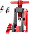 Hydraulic Brake Hose Fitting Insertion Tool For Bikes With Olive Banjo Fittings Banjo Fitting Insert Install Head Press Internal Wiring Tools And Hose Cutter For Quick Do It Yourself Bicycle Maintenance on white background