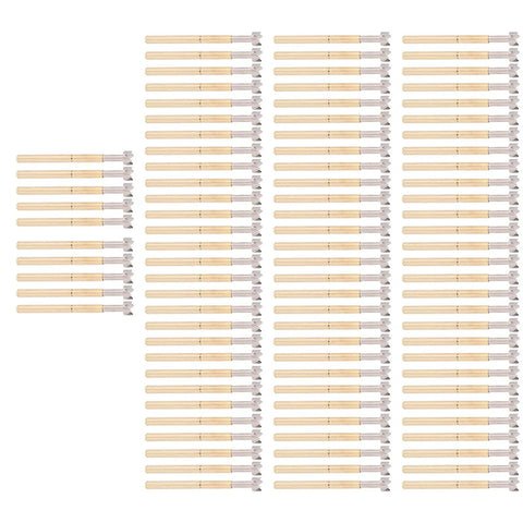 100 Plum Head Brass Pogo Pin Spring Loaded Test Probe For PCB Burn In And Data Writing 2.36mm Tube Diameter 34mm Length Pro Grade Heavy Duty