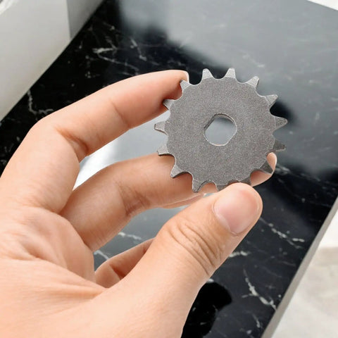 15 Tooth T8F Sprocket For 10mm Shaft Electric Scooters And Mini Bikes, Heavy-Duty Metal Chain Wheel Replacement, 15T Gear Fits 500W-1000W Motors, Go-Kart And ATV Use