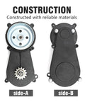 Gear Reduction Box Clutch Replacement For 43cc 47cc 49cc 50cc 2 Stroke T8F Pocket Bikes Scooters ATVs Go Karts with sprocket side A