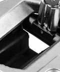 Close-up of No-Drill Kitchen Cabinet Hinges Upgrade For Silent Sag-Free Cupboard Hardware, steel material, precise fit angle view