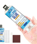 Cold Weld Epoxy Kit Pro Grade Industrial Strength Adhesive Putty For Metal Repair Waterproof Heat Resistant 3.4 Oz Tubes