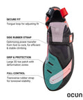 Diamond S Unisex Rock Climbing Shoes For Sport Climbing And Bouldering Indoor Climbing And Multi Pitch Sessions Black Size 11