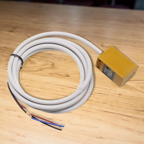Rock Solid Inductive Proximity Switch Sensor TL Q5MC2 NPN Normally Closed 5mm Sensing Range DC 12 To 24V with cable on table