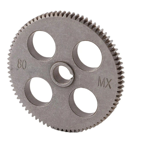 80 Tooth Mini Lathe Gear 12mm ID 83mm OD 8mm Thick Replacement For MX 210 WM 210 8x16 220x400 220x600 220x750 High Speed Steel