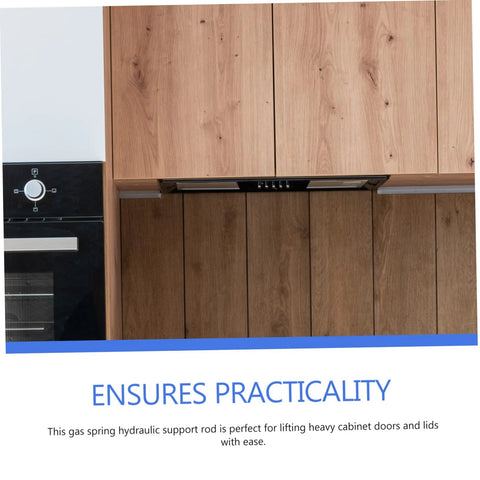 NUOBESTY cabinet lift support hinge installed under wooden kitchen cabinet doors; gas spring, soft-close