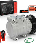 Heavy Duty Air Conditioning Compressor With Clutch Compatible With Toyota Tacoma 1995 To 2004 3.4L Engine 10Pa15L build and packaging.