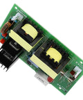 28KHz Ultrasonic Cleaning Transducer With 100W Driver Board Kit for 220V AC, green circuit board with electronic components