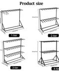 Heavy Duty Life Vest Rack Two Tier Metal Storage Holder For Pool Equipment Dock Organizer dimensions and design for life jackets