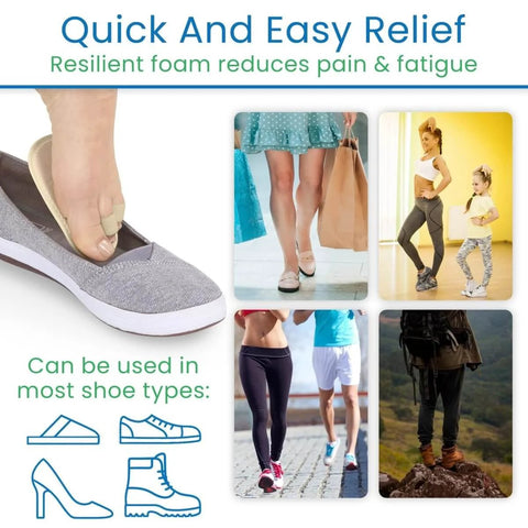 Person using Toe Straightener Splint Pair For Hammer Toe Correction And Claw Toe Relief All Day Comfort Crooked Toe Realignment Cushion Brace in shoe