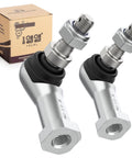 Outer Tie Rod End Replacement Kit For Yamaha Golf Carts G22 G27 G29 Drive Gas And Electric 2003 Up 2-Pack Ball Joint Replacement Replaces OEM JU0-F3841-00, shown with box