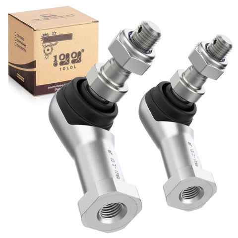 Outer Tie Rod End Replacement Kit For Yamaha Golf Carts G22 G27 G29 Drive Gas And Electric 2003 Up 2-Pack Ball Joint Replacement Replaces OEM JU0-F3841-00, shown with box