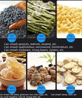 Electric Grain Mill Grinder High Speed Powder Machine For Home Kitchen Vertical Pulverizer material uses and examples
