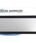 Car Sun Visor Mirror Black Deluxe Makeup And Cosmetic Mirror With Universal Fit For Cars Trucks And SUVs Easy To Install